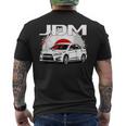 日の丸ラリーカー。日本国内市場の車。 Jdm メンズTシャツ バックプリント