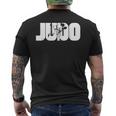 柔道武道インストラクター 教師 ギフトtシャツ メンズTシャツ バックプリント