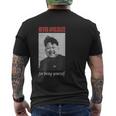独裁者キム・ジョンウン・ティーは自分らしくいることを決して謝らない メンズTシャツ バックプリント