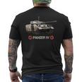 第二次世界大戦 ドイツ戦車戦車 Iv4 記念品 メンズTシャツ バックプリント