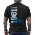 限定版 1961 1961年1月 メンズTシャツ バックプリント