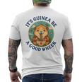 Cute Guinea Pig Tank Top Men's Back Print T-Shirt