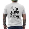 Don Quixote アートワーク 長袖tシャツ メンズTシャツ バックプリント