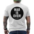 Exclusive War Is Over If You Want It 限定版 メンズTシャツ バックプリント