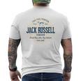 Jack Russell Terrier ヴィンテージジャック・ラッセル・テリア 長袖tシャツ メンズTシャツ バックプリント