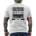 Kids Ice Hockey Player Straight Outta The Penalty Box Kids Men's Back Print T-Shirt