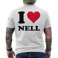 I Love Nell メンズTシャツ バックプリント