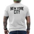 New York City Manhattan シャツ メンズ レディース メンズTシャツ バックプリント