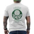 Palmeiras ブラジル サッカー メンズTシャツ バックプリント