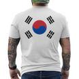 South Korea Korean National Flageoul メンズTシャツ バックプリント