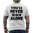 You'll Never Walk Alone 長袖tシャツ メンズTシャツ バックプリント
