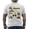 キッズ Big Brother ブルドーザーフォークリフトショベルに昇進。 メンズTシャツ バックプリント