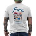 ギリシャ フィラ Thera ヴィンテージ ギリシャ メンズTシャツ バックプリント