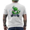 ザ・スーパーマリオギャラクシー・ムービー Yoshi Champion 長袖tシャツ メンズTシャツ バックプリント