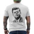 ジョン・F・ケネディ大統領 メンズTシャツ バックプリント