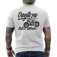デイトナdaytona ビーチバイクウィーク レトロアンティーク調オートバイデザイン メンズTシャツ バックプリント