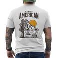 ネイティブアメリカン I 先住民 I ネイティブアメリカン メンズTシャツ バックプリント