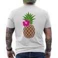 パイナップル コスチューム フルーツ コスチューム フルーツ ハワイ Pineapple メンズTシャツ バックプリント