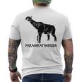 パラケラテリウム 絶滅動物 サイ 古生物学 メンズTシャツ バックプリント