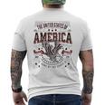 米国アメリカンイーグル アメリカ国旗 パトリオット Usa 男性用 メンズTシャツ バックプリント