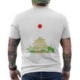 金沢 旅行 お土産 日本 恋人 和 国旗 メンズTシャツ バックプリント