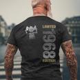 1968 Mann Frau 58 Geburtstag Limited Edition 58 T-Shirt mit Rückendruck Geschenke für alte Männer