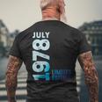 1978年7月 1978年 レトロ 1978 ヴィンテージ 限定版 1978 メンズTシャツ バックプリント 高齢者への贈り物