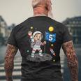 5 Geburtstag Astronaut All Weltraum Junge 5Er Geburtstag T-Shirt mit Rückendruck Geschenke für alte Männer