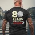 80 Years Andtillwinging メンズTシャツ バックプリント 高齢者への贈り物