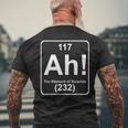 Ah The Element Ofurprise Tableau Périodique De Chimie Drôle T-shirt imprimé au dos Cadeaux pour les vieillards