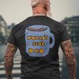 Best Daddy Worlds Best Dad Ever マグカップデザインポケット メンズTシャツ バックプリント 高齢者への贈り物