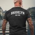 Brooklyn ブルックリン メンズTシャツ バックプリント 高齢者への贈り物