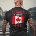 Canada Is Not Forale メンズTシャツ バックプリント 高齢者への贈り物