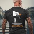 Checkmate Pawn Defeat King In Basketball チェスtシャツ メンズTシャツ バックプリント 高齢者への贈り物