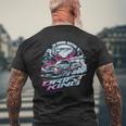 Cool Racing ビンテージ ジャパニーズjdm 東京ジャパン ドリフトレースカー メンズTシャツ バックプリント 高齢者への贈り物