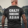 Crazy Handsome アジアンファニーtシャツ メンズTシャツ バックプリント 高齢者への贈り物