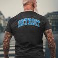 Detroit Throwback Classic メンズTシャツ バックプリント 高齢者への贈り物