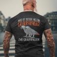 Deux Oiseaux Gris Du Gabon Quel Meilleur Qu'un Oiseau Gris Du Gabon T-shirt imprimé au dos Cadeaux pour les vieillards