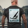 El Windsurf メキシカンウインドサーフィンカード メンズTシャツ バックプリント 高齢者への贈り物