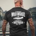 F-4 Phantom Wild Weaselietnam メンズTシャツ バックプリント 高齢者への贈り物