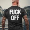 Fack Off – デザイン – Fuck Off メンズTシャツ バックプリント 高齢者への贈り物