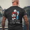 Reddy Kilowatt Electric Avenue 80年代ブームボックス ビンテージ メンズTシャツ バックプリント 高齢者への贈り物