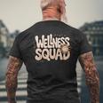 Happy Wellnessquad フィットネス Ot ナースキャンプ Pta PE ジム 部族 メンズTシャツ バックプリント 高齢者への贈り物