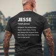 Jesse ネームシャツ メンズTシャツ バックプリント 高齢者への贈り物