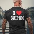I Loveaipan 長袖tシャツ メンズTシャツ バックプリント 高齢者への贈り物