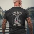 Miglioretter Inglese Papà Ever Dog Amante Regali Uomo T-shirt da uomo con stampa posteriore Regalos para ancianos
