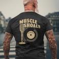 Musclehoals アラバマビンテージスタイル メンズTシャツ バックプリント 高齢者への贈り物