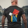 Nerdy Byrne's ピタゴラスの定理 幾何学 数学教師 Wt メンズTシャツ バックプリント 高齢者への贈り物