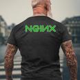 Nginx メンズTシャツ バックプリント 高齢者への贈り物