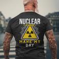 Nuclear Fuels Make My Day 原子力エンジニア メンズTシャツ バックプリント 高齢者への贈り物